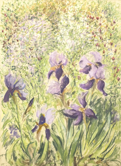 Image for Lot Paul Lucien Maze - Untitled (Irises)