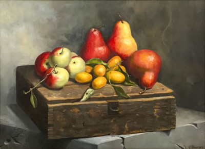 Image for Lot Unknown Artist - Still Life with Pears