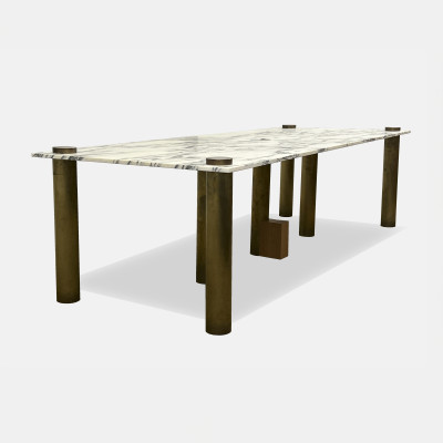Image for Lot Marble Top Conference Table