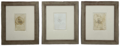 Image for Lot M. P. Landis - Untitled (Hand) / Untitled (Talk) / Untitled (Mind), Group of 3