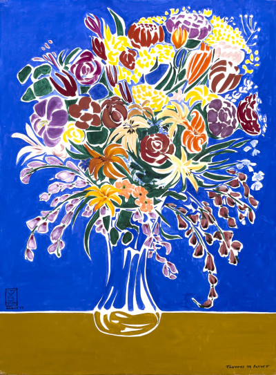 Image for Lot Thomas Barnett - Untitled (Vase of Flowers)