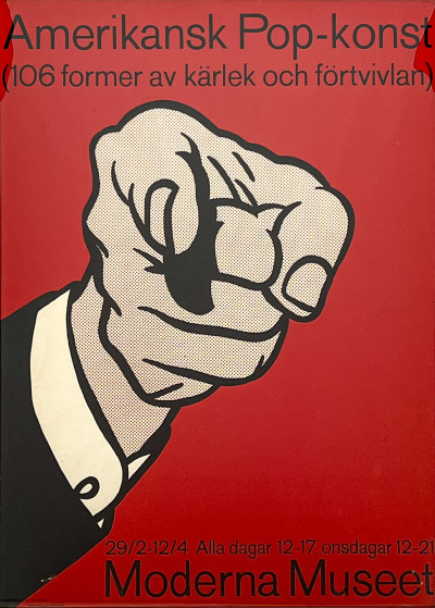 Image for Lot Roy Lichtenstein - Amerikansk Pop-Konst Poster
