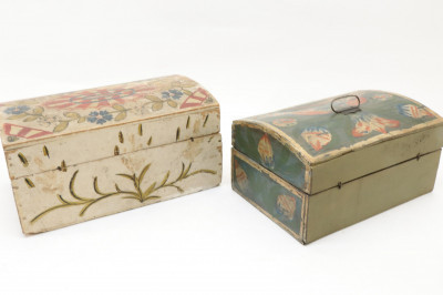 Image 4 of lot 3 Brides Boxes late 19th/early 20th C