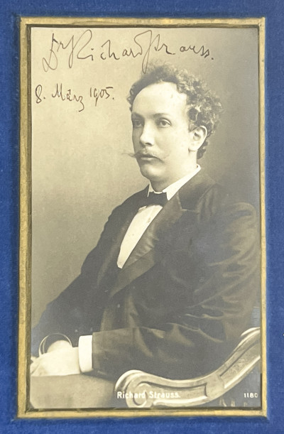 Image for Lot Richard Strauss Signed Photograph