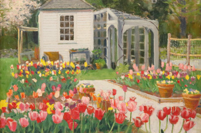 Title Douglas Smith 'The Cutting Gardens Blithewold' / Artist