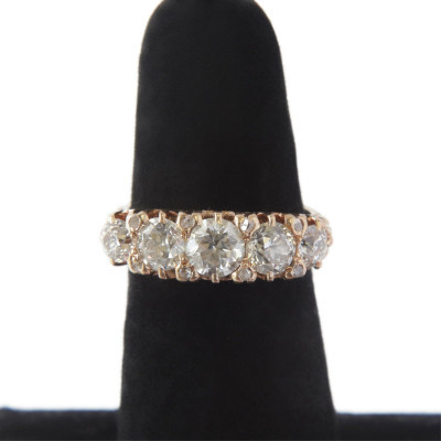 Image for Lot Victorian Style 1.15 tcw Diamond Ring