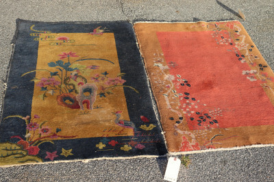 Image 3 of lot 2 Small Chinese Rugs, First Half 20th C.
