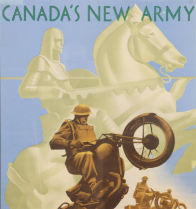 Title Cloutier & Aldwinck - Canada's New Army Needs Men / Artist
