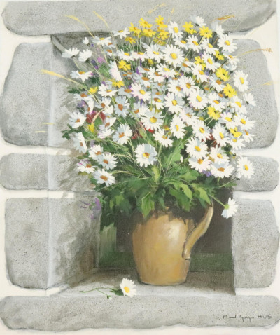 Image for Lot Marcel Hue  Daisy Bouquet