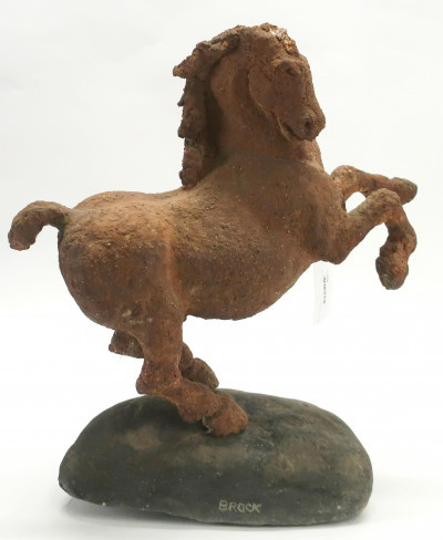 Image for Lot Frank Tregarthen Brokenshaw, Horse Sculpture