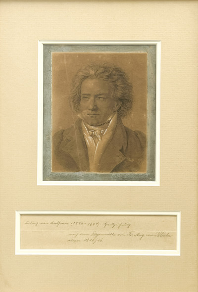 Title after August-Karl Friedrich von Kloeber - Ludwig van Beethoven / Artist