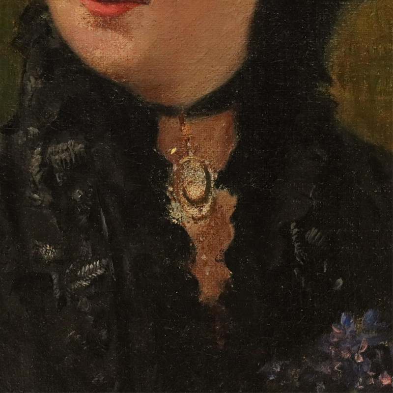 John Wilton Cunningham  Portrait of a Lady