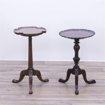 Image for Lot George III Style Mahogany Wine Tables