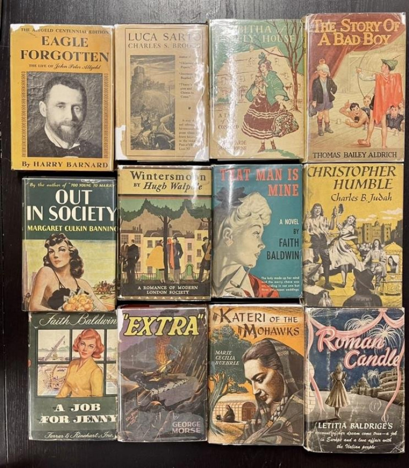 Image 3 of lot 20 Vintage Hard Covers with dust jackets