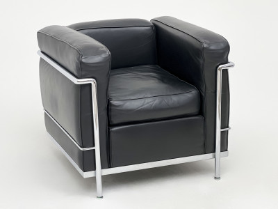 Image for Lot Le Corbusier for Cassina LC2 Petite Modele Chair