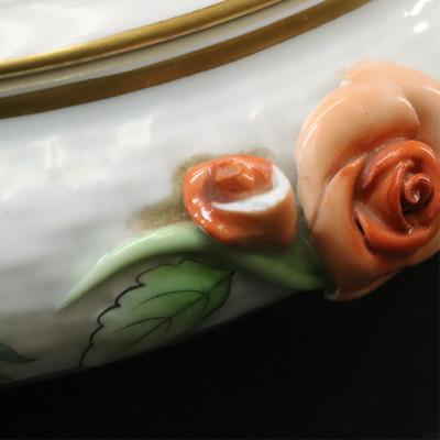 Image 5 of lot 19 Pcs Herend Rosehip Pattern Porcelain