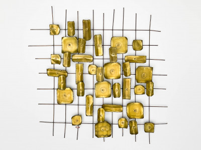 Title Willem Degroot - Untitled (Grid Wall Sculpture) / Artist