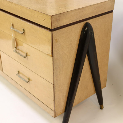Image 5 of lot 2 Mid Century Chests