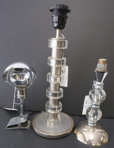Image for Lot 2 Art Deco  Lamps & Headboard Lamp