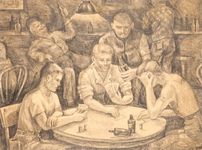 Image for Lot Artist Unknown - Poker Game