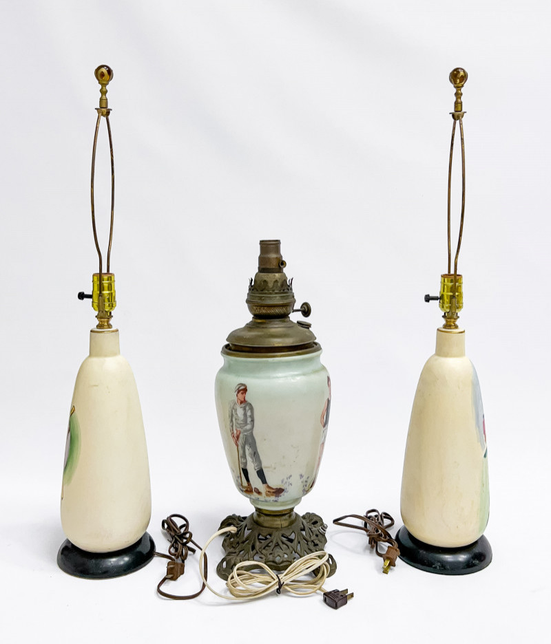Image 4 of lot 3 Sports Theme Table Lamps