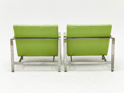 Milo Baughman - Pair of Lounge Chairs
