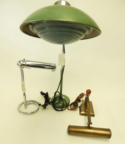 Image for Lot 3 American Art Deco Desk Lamps