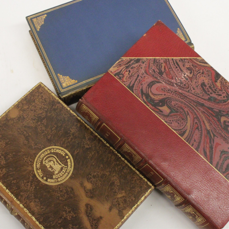 Image 7 of lot 13 Leatherbound Volumes Poetry