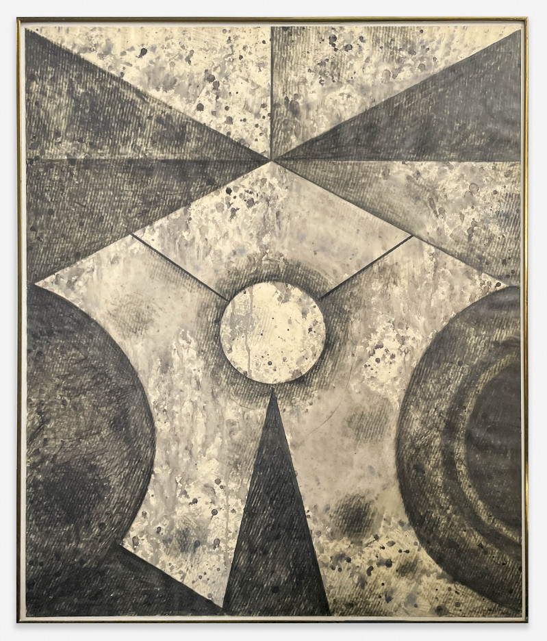 Lowell Nesbitt - Untitled (Geometric Composition)