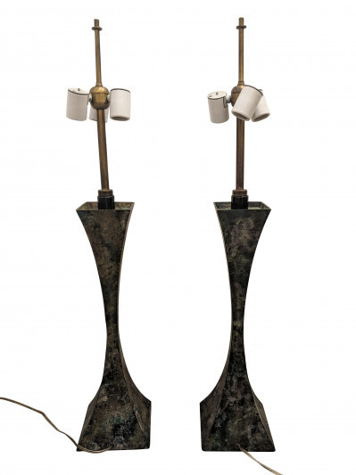 Stewart Ross James for Hansen - Pair of Bronze Table Lamps