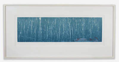 Pat Steir - From the Boat Rain