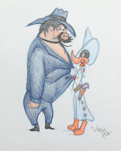 Image for Lot VIRGIL ROSS - DRIP-ALONG DAFFY - DRAWING