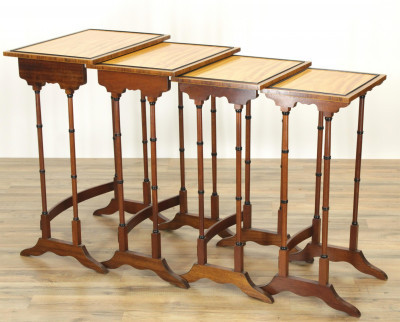 Image for Lot Nest of 4 Regency Style Tables