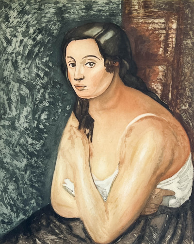 Title André Derain - Bust of a Woman / Artist