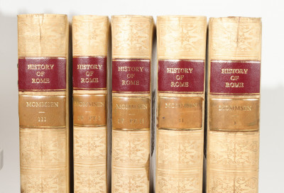 Image 2 of lot 27 Leather Bound Volumes