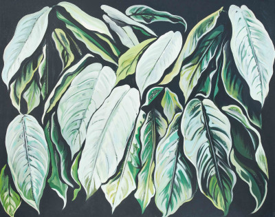 Lowell Nesbitt - Cacao Leaves