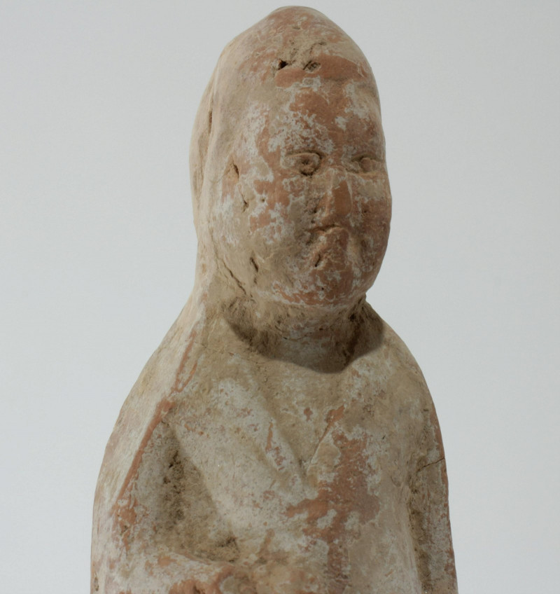 Image 8 of lot 3 Chinese Neolithic Ceramic Figures & Seal
