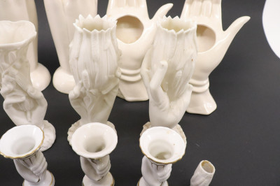 Image 4 of lot 20 Hand Vases