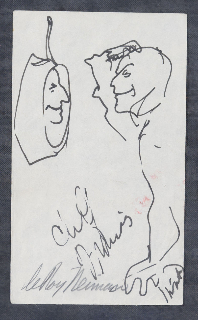 LeRoy Neiman - Two Drawings (1961)
