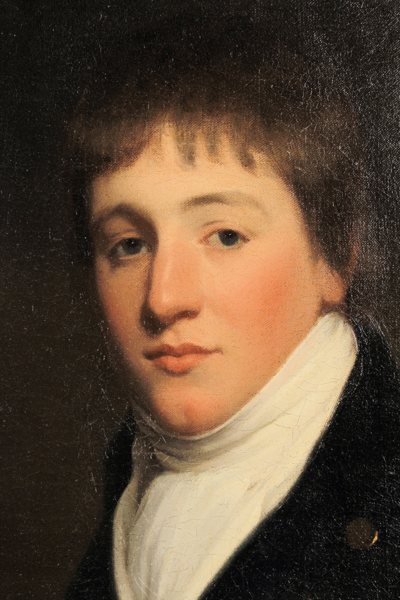 Image 3 of lot Attributed to John Hoppner - Portrait of a Young Man