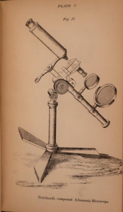 Sir David BREWSTER Treatise on the Microscope 1837