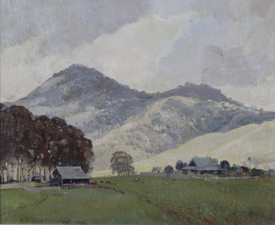 Herbert Reginald Gallop - View of Bells Hill