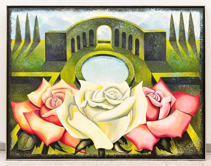 Lowell Nesbitt - Rose Garden