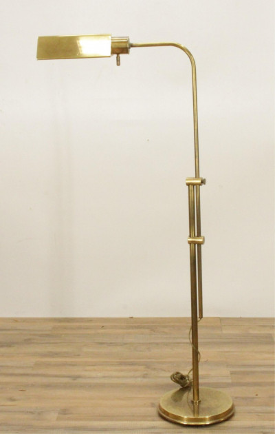 Image for Lot Koch & Lowey Style Brass Adjustable Lamp