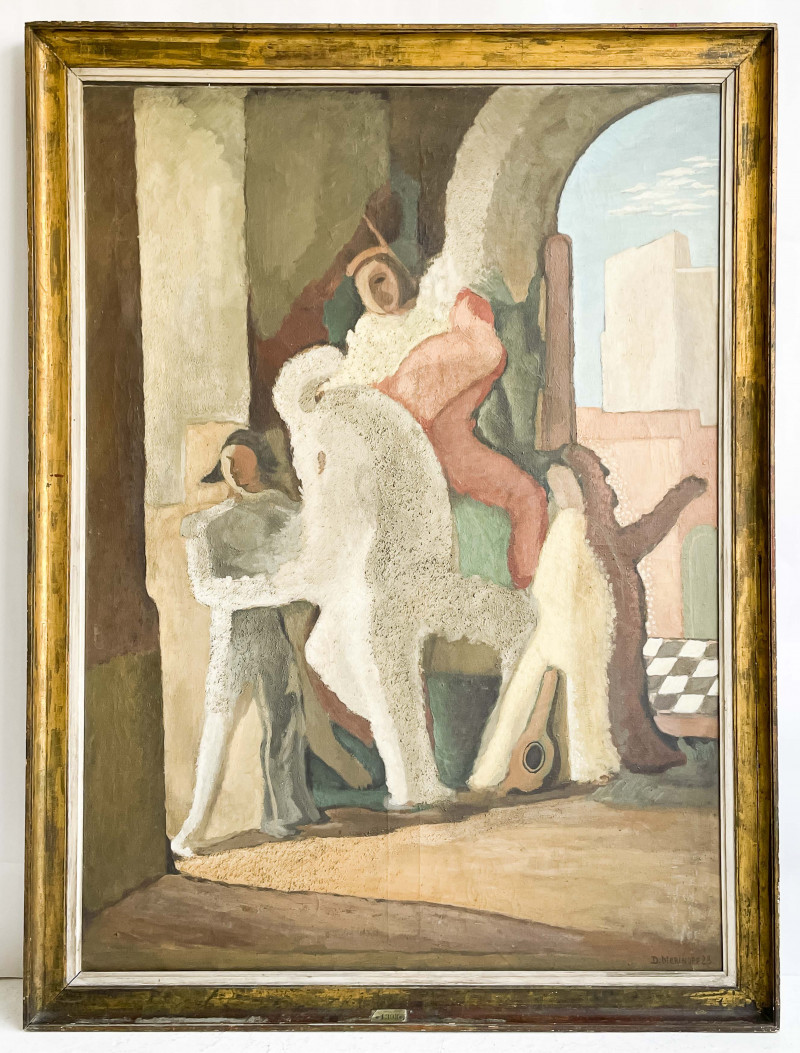 Dimitry Merinoff - Untitled (Figures and Horse)
