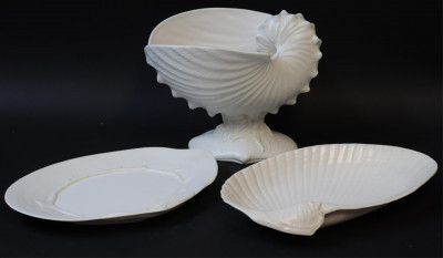 Title 3 Wedgwood White Shell Items / Artist
