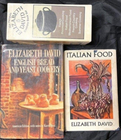 Image for Lot [COOKING] Elizabeth DAVID Cookbooks