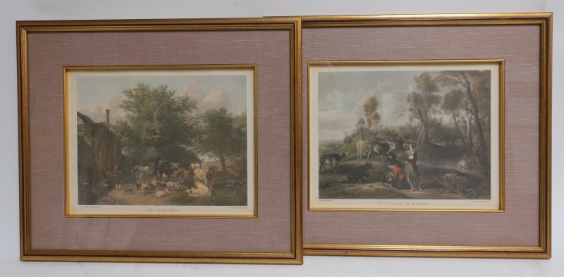 Image 1 of lot 2 Farm Prints in Color