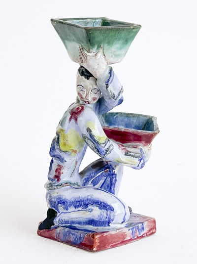 Image for Lot Erna Kopriva for Wiener Werkstatte Austrian Ceramic Figure