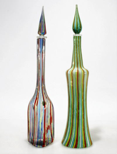 Image for Lot Fratelli Toso - A Canne Decanters